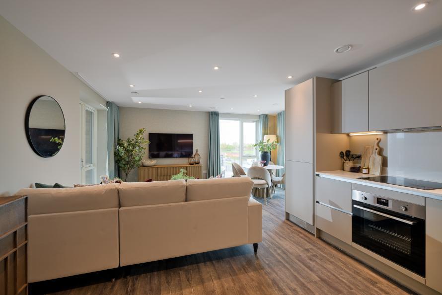 Canalside Quarter, show home apartment,