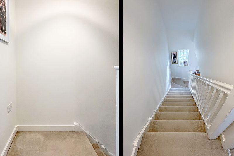 Second floor stairs