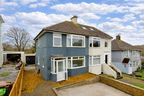 Dunstone Road, St Buseaux, Plymouth. stunning three-bedroom semi-detached home with fabulous garden