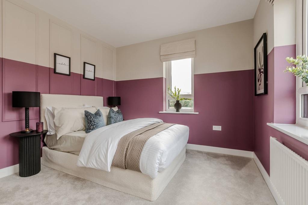 The second spacious double bedroom