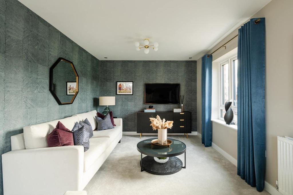Full length living room overing plenty of space