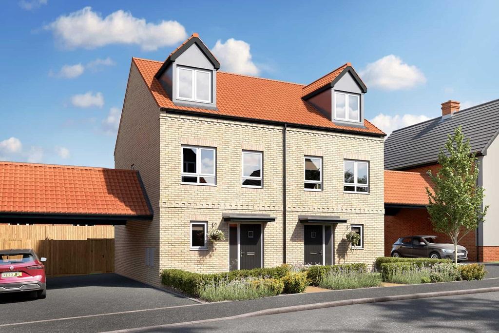 The Harrton at Westland Heath is a three...