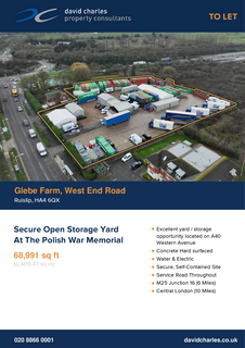 Land to rent, West End Rd Ruislip HA4 6QX