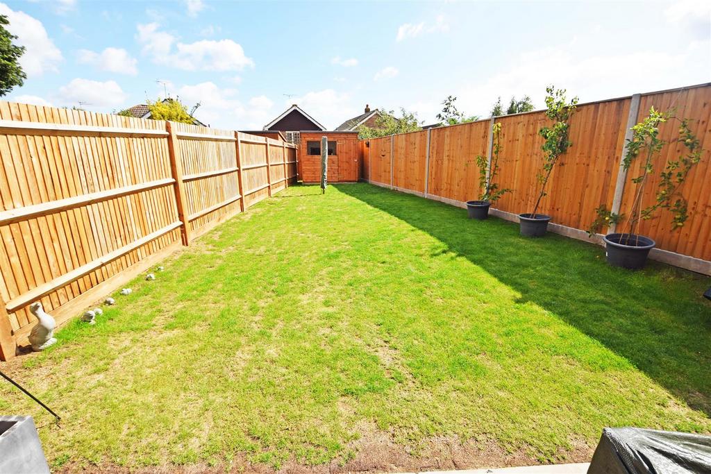 Rear garden