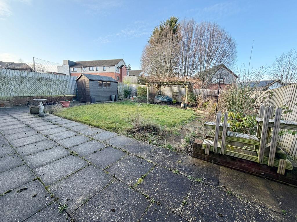 Rear garden