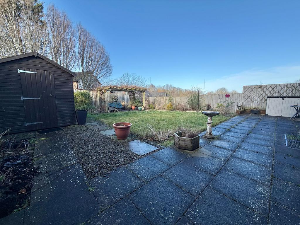 Rear garden