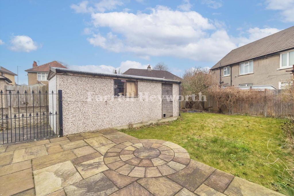 Rear garden
