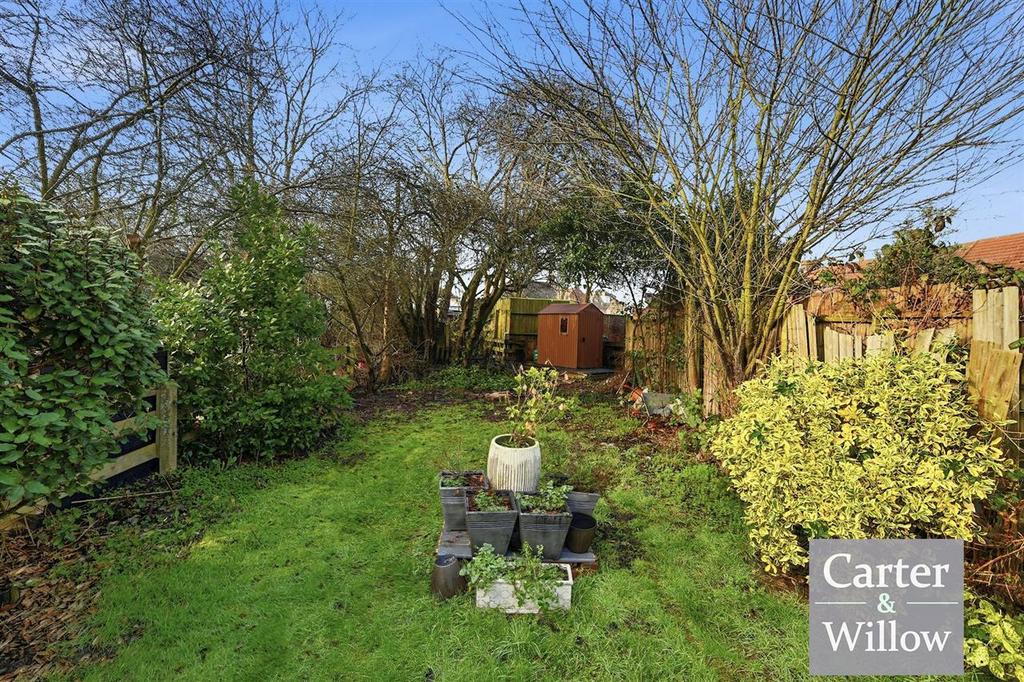 Private rear garden