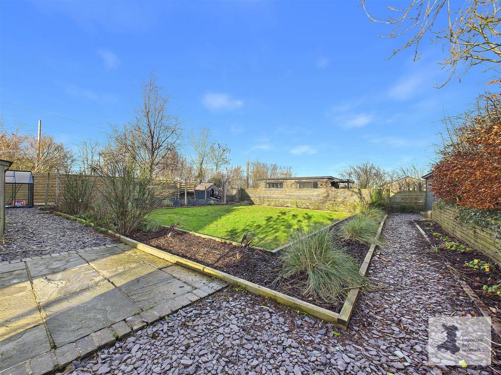 Rear garden / overflow accommodation
