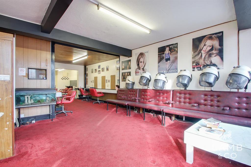 Front shop area