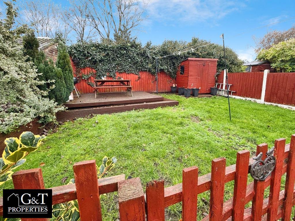 Rear garden