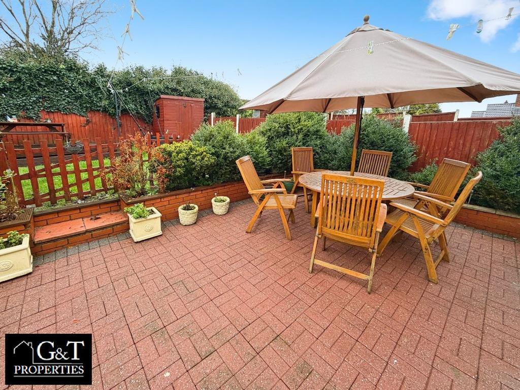 Rear garden