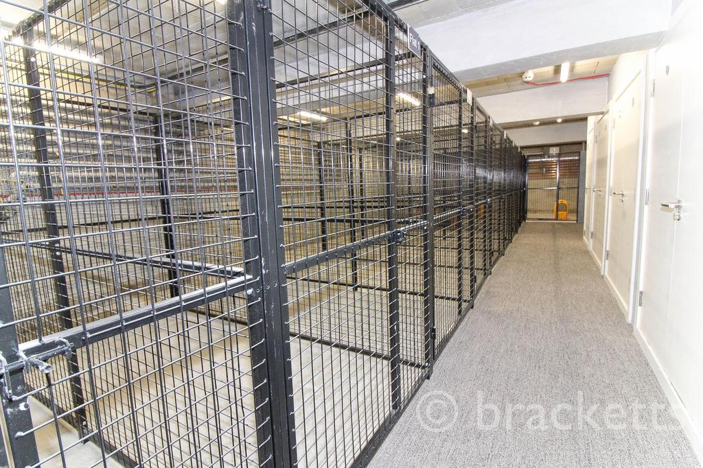 Downstairs lockable storage unit