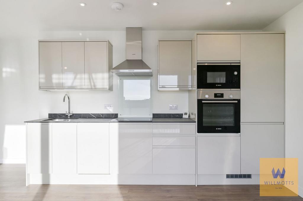 Open plan kitchen/lounge