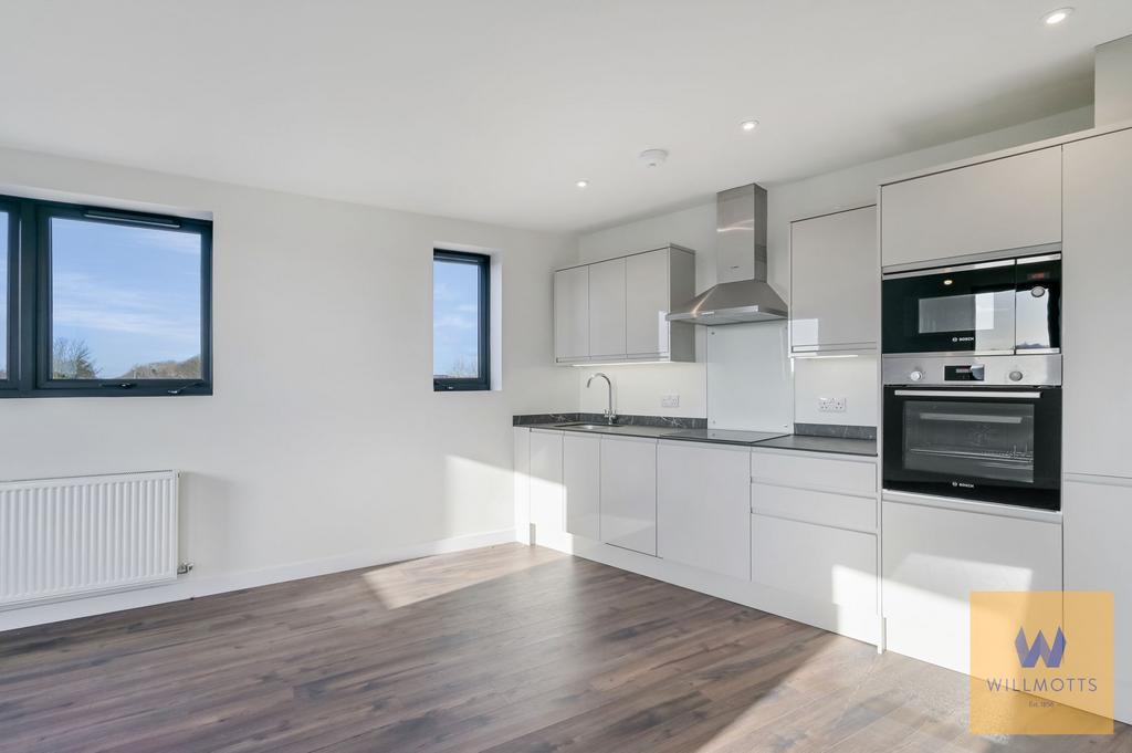 Open plan kitchen/lounge