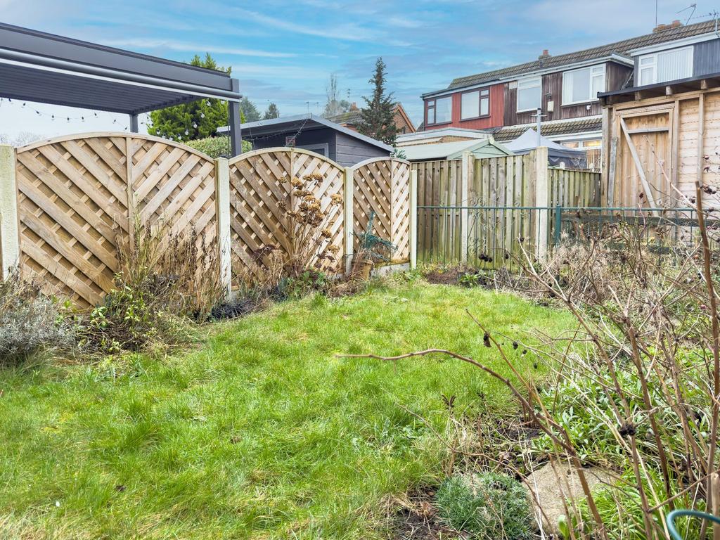 Rear garden