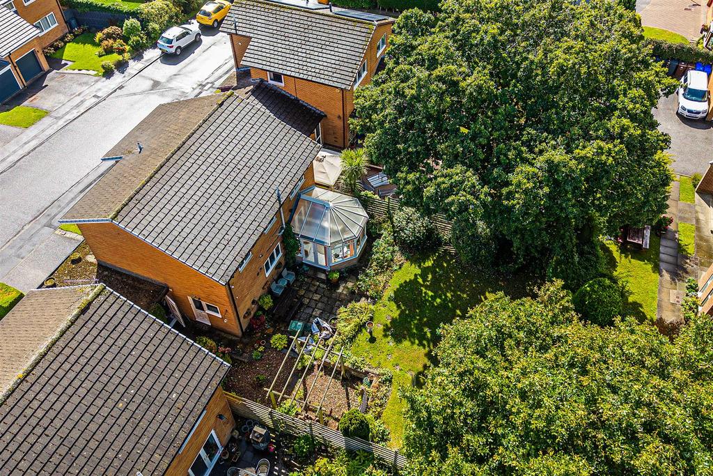 Aerial of rear