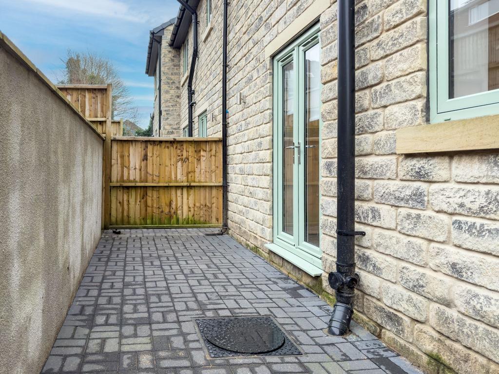 Rear garden