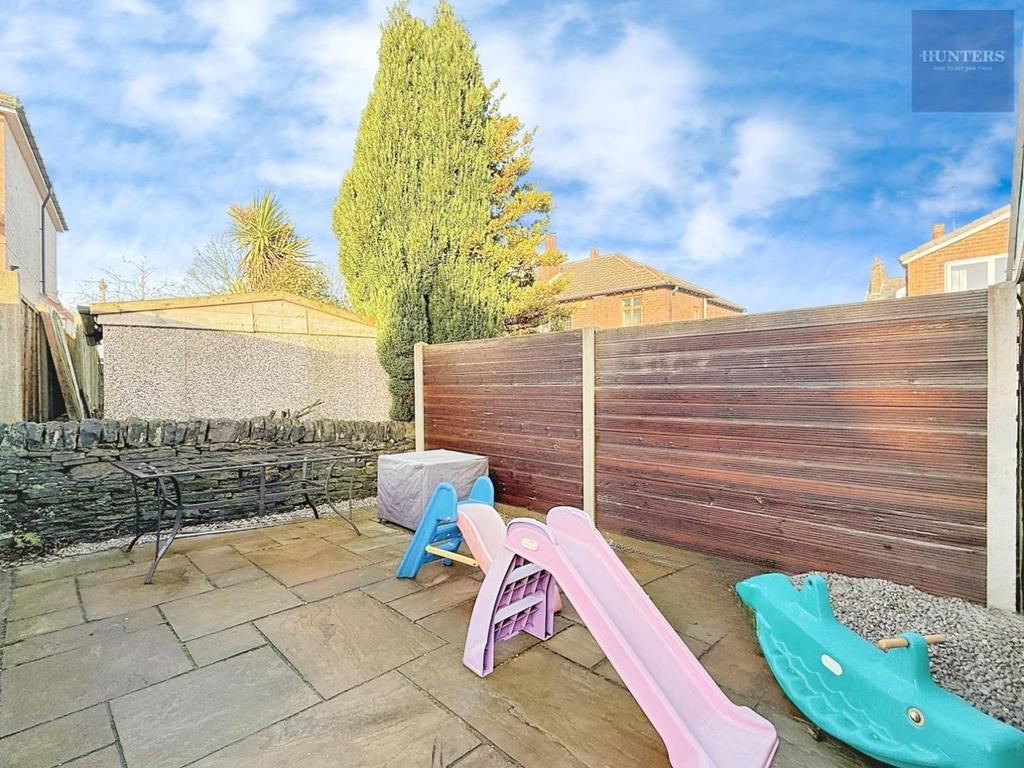 Rear garden