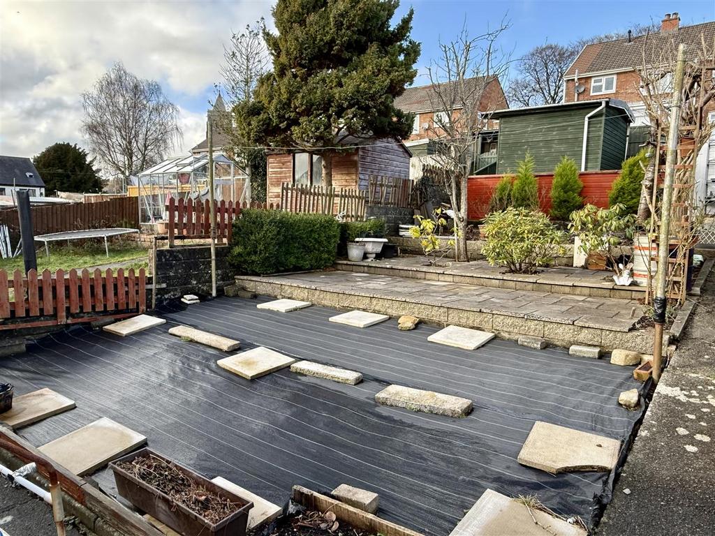 Rear garden