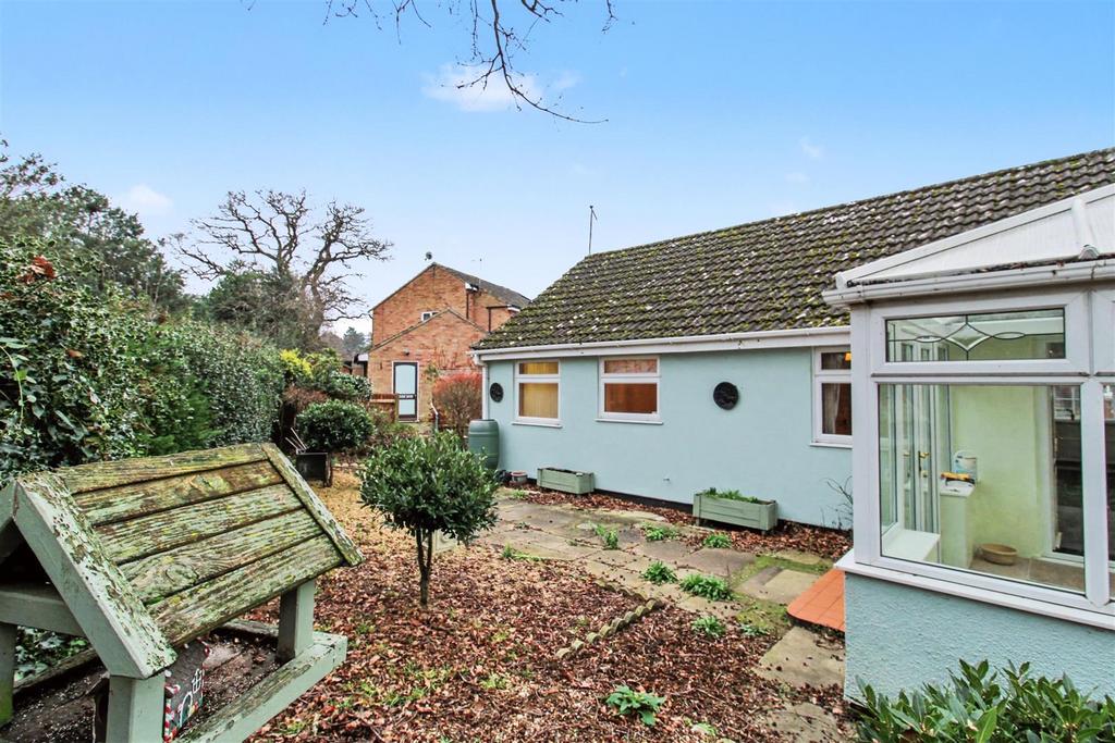 Rear of property