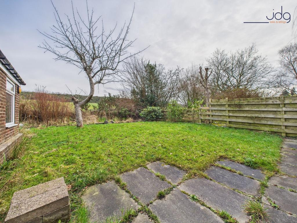 Spacious south facing garden