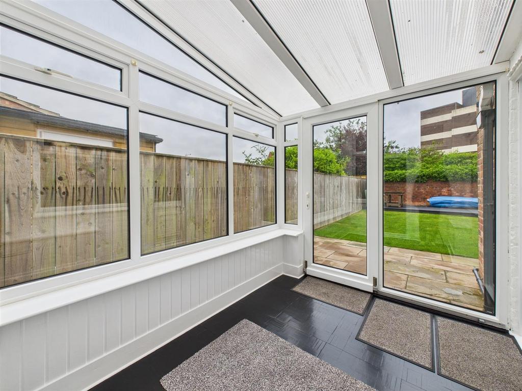 Upvc conservatory: