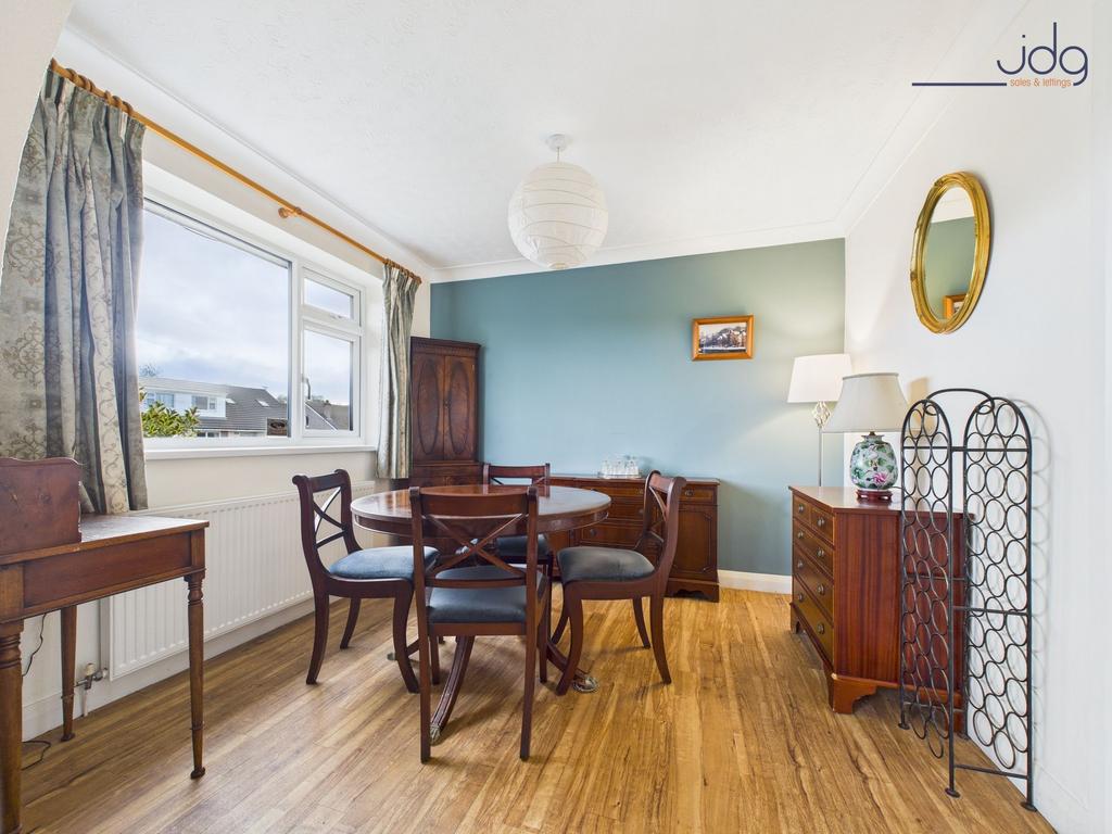 Open Plan Living Dining with Cosy Gas Fire