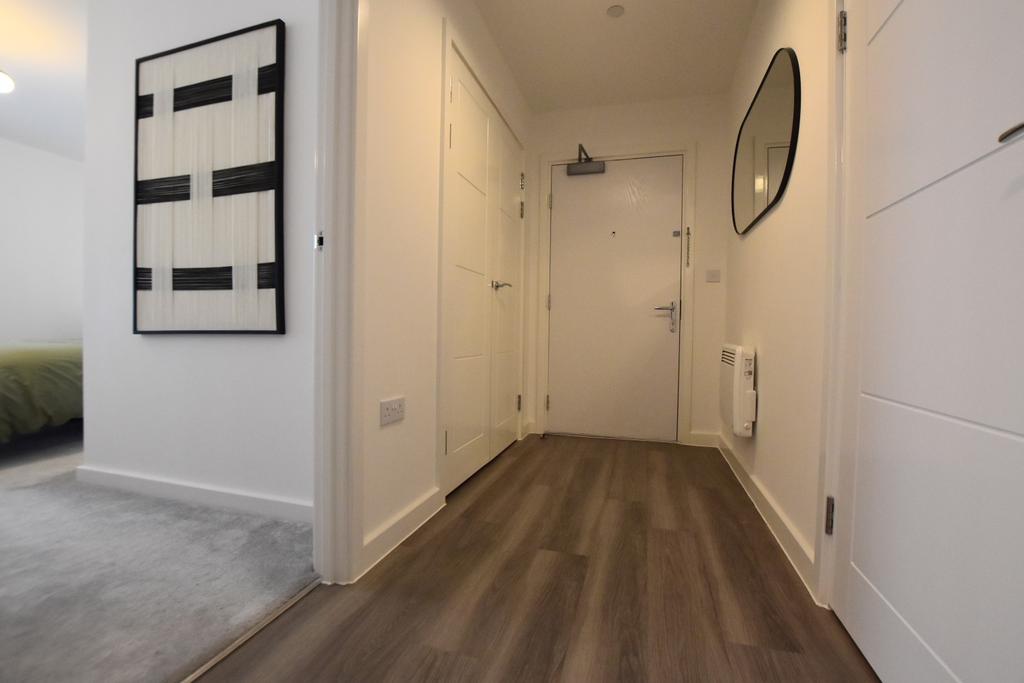 Flat 10 Grand Court hallway