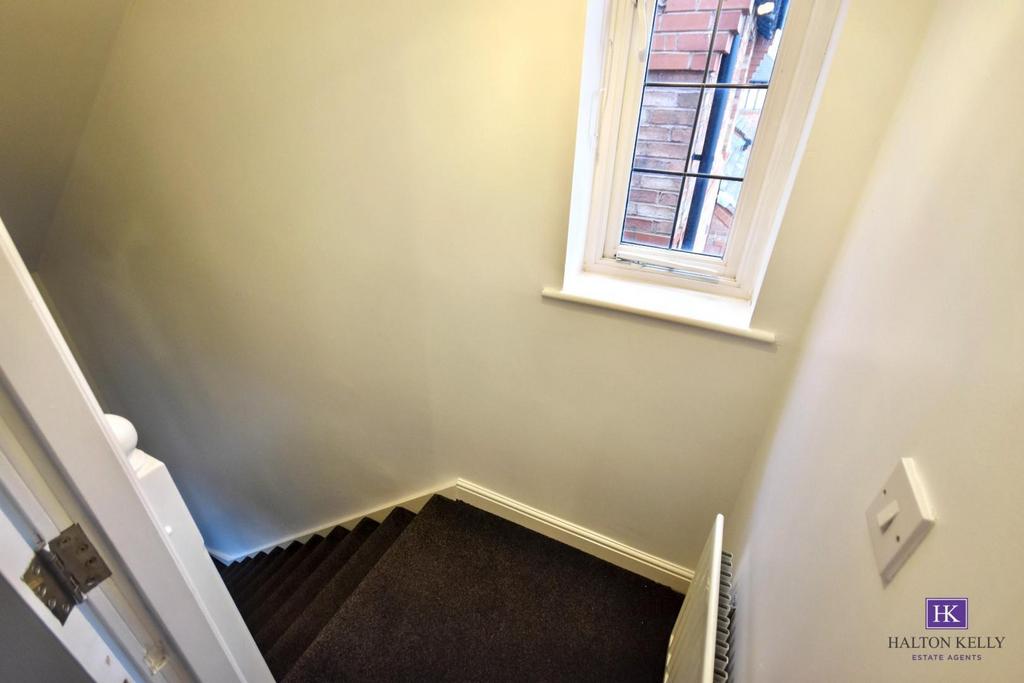 Second stair well to master bedroom