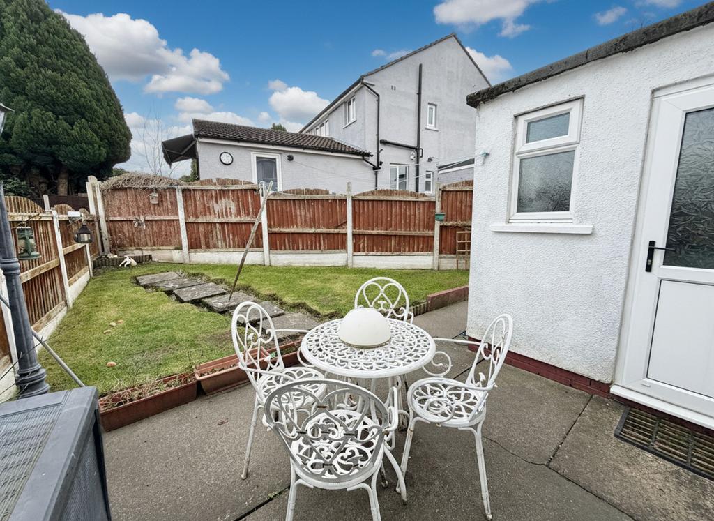 Rear garden