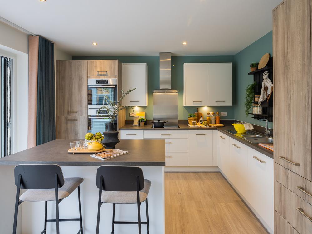 Kitchen of the Oxford, a 4 bedroom house