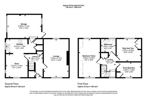 3 bedroom end of terrace house for sale, Lesbury Chase, Gosforth, Newcastle upon Tyne, Tyne and Wear, NE3 2NN
