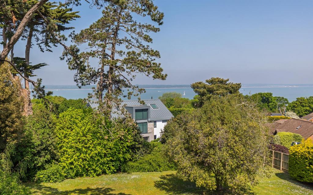 Views over the grounds to The Solent