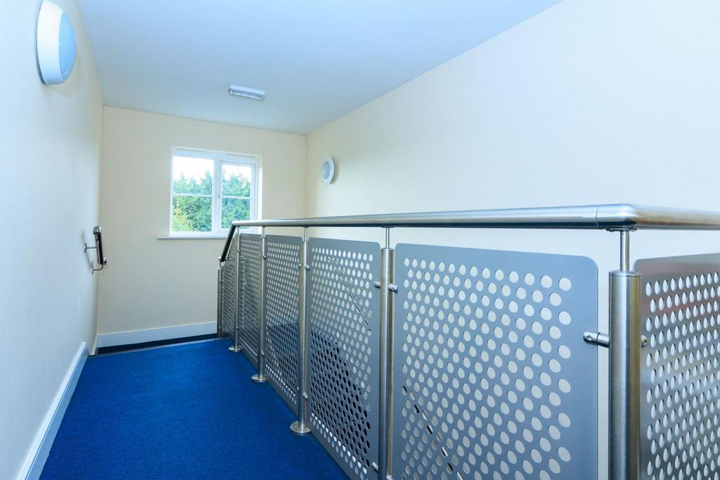 Communal hallway and stairwell
