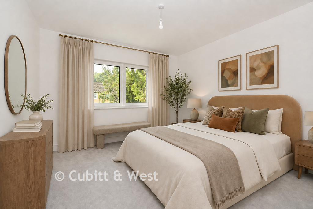 Staged Bedroom 3