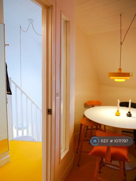 View Out Of Kitchen Looking Into Hall