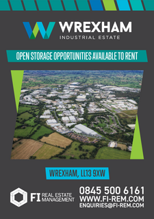 Land to rent, Bridge Rd Wrexham LL13 9QS