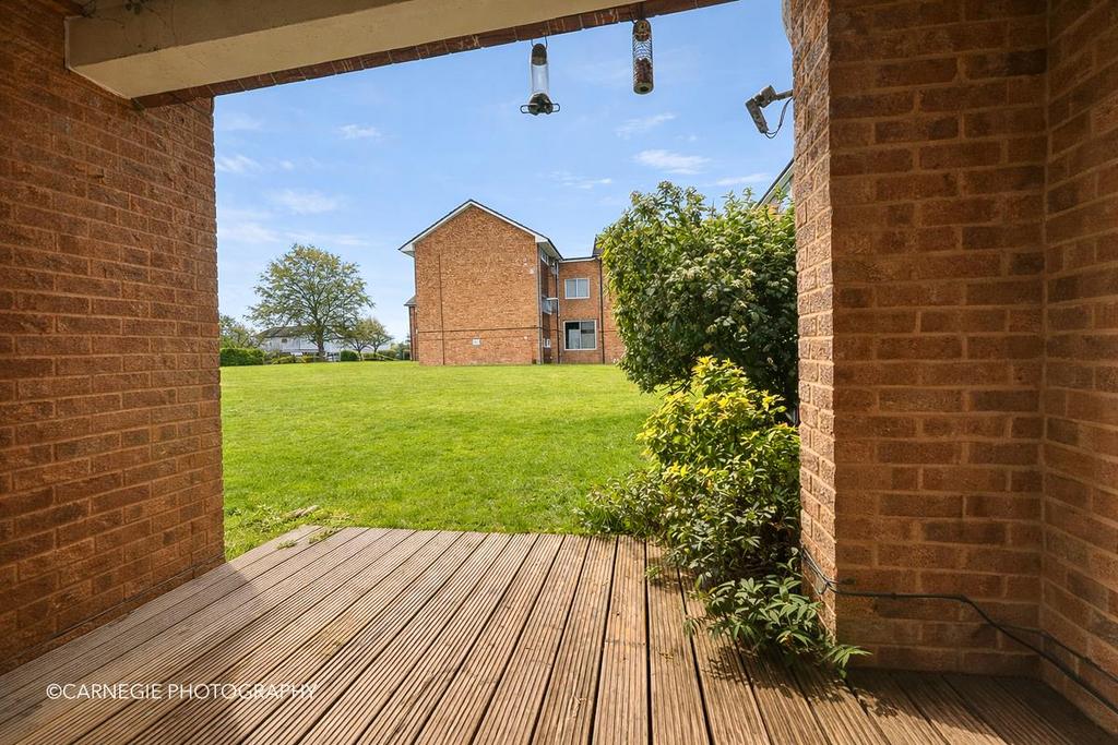 Decked terrace
