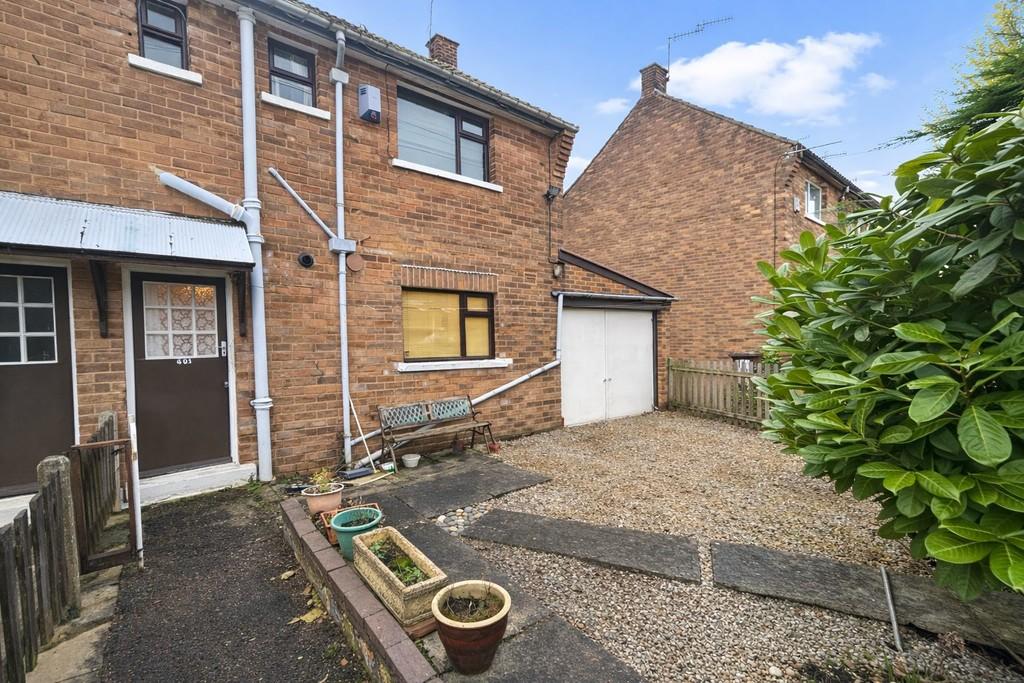 Back of property