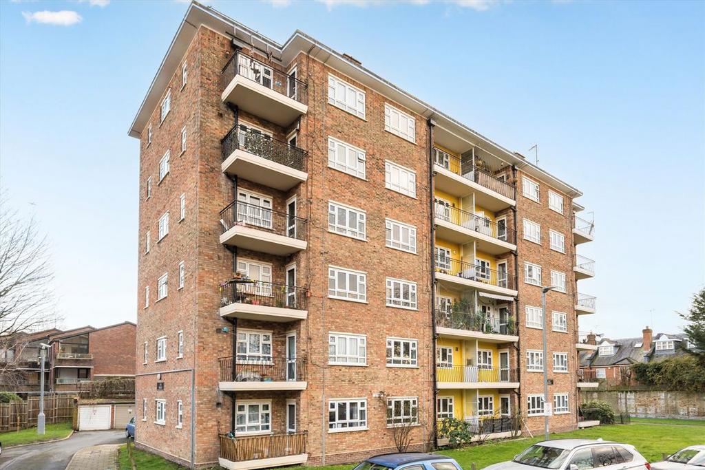 Apartment building facade, block of apartments
