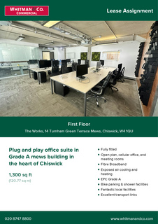 Office to rent, Turnham Green Terrace Mews London W4 1QU
