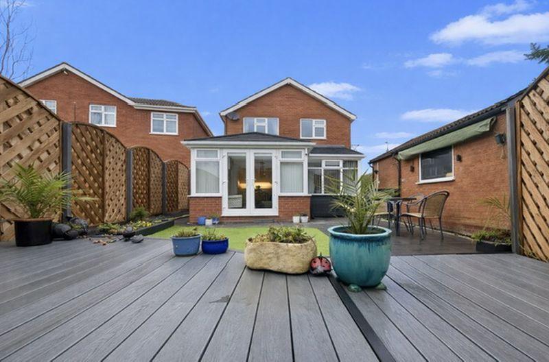 Decking to rear
