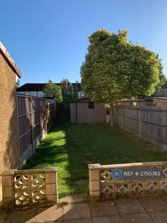 Back Garden, Garage At Bottom