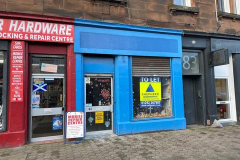 Retail property (high street) to rent, 79-81 Main St Ayr KA8 8BU