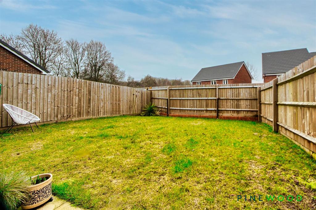 Rear garden