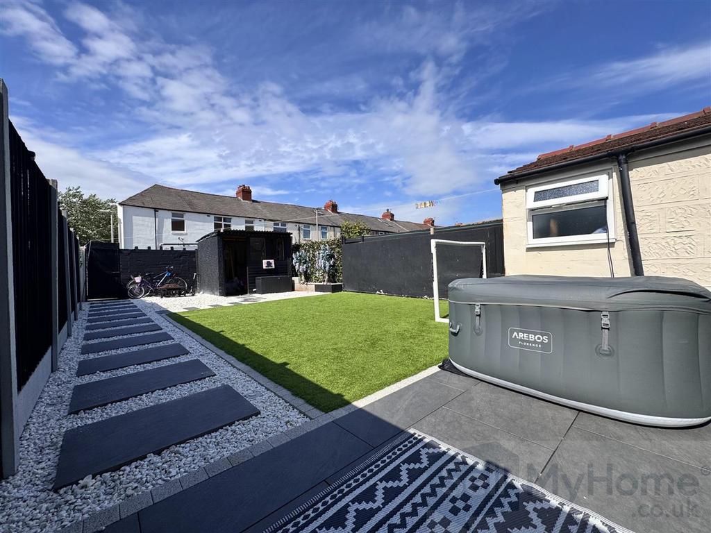 Rear garden