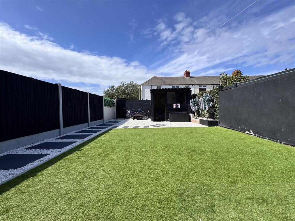 Rear garden