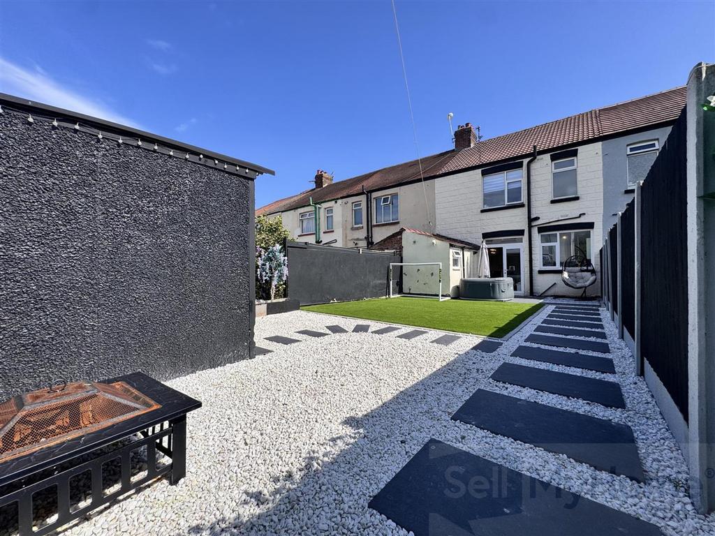 Rear garden