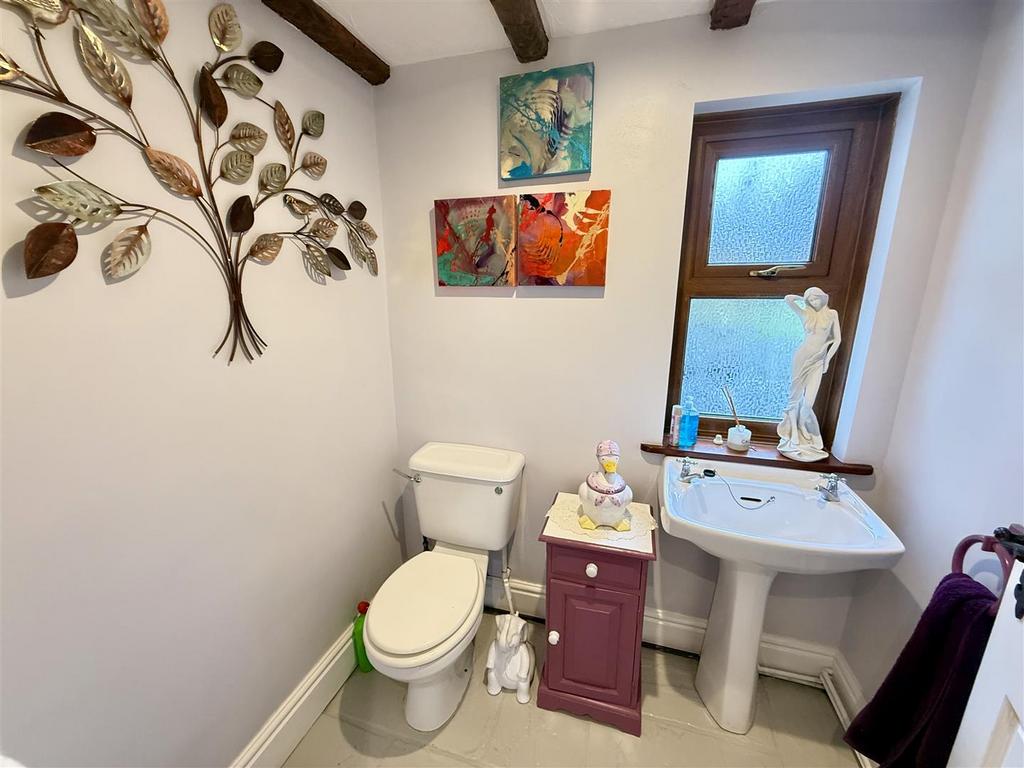 Downstairs cloakroom